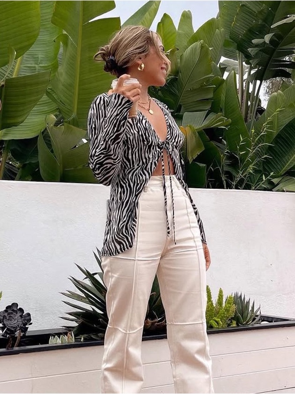 Zebra Blouse